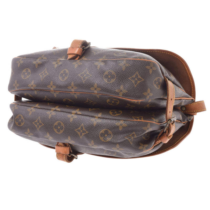 LOUIS VUITTON Louviton Monogram, 30, brown, M42256, M42256, monogram, shoulder bag, shoulder bag, C, used silver storehouse.