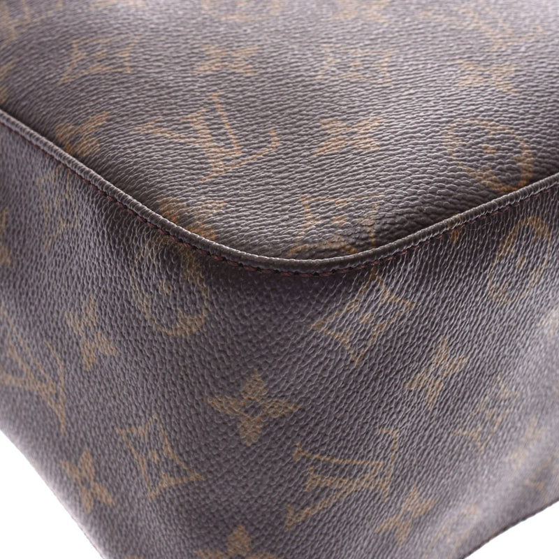 LOUIS VUITTON Louis Vuitton Monogram Looping GM Brown M51145 Ladies Monogram Canvas One Shoulder Bag B Rank Used Ginzo