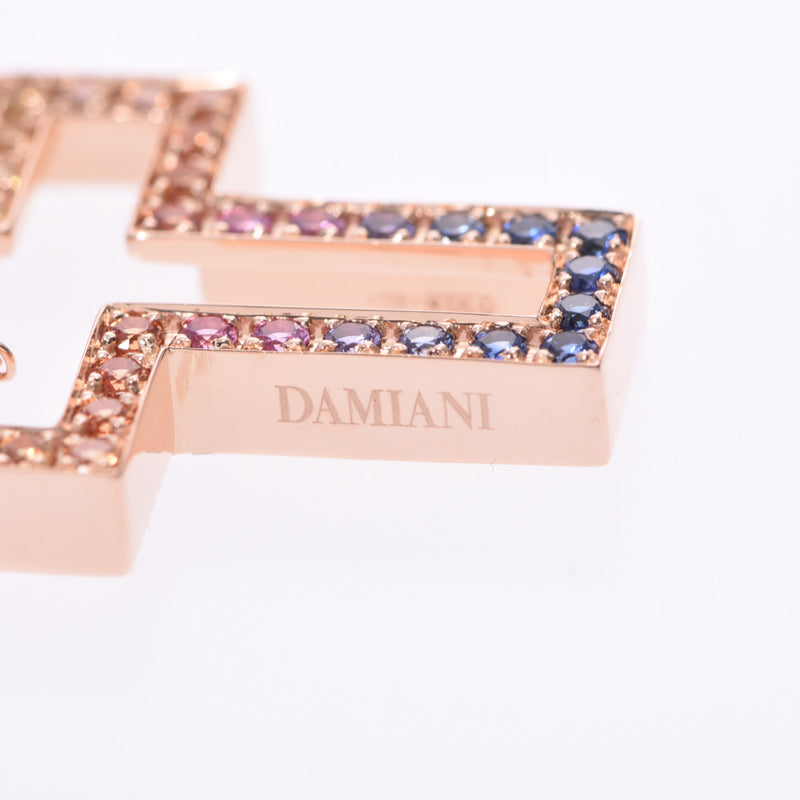 达米亚尼·达米亚尼贝尔纪念项链女士 K18PG/蓝宝石项链 A 级二手银藏