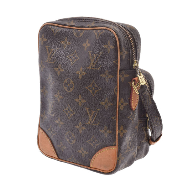 LOUIS VUITTON Louis Vuitton Monogram Amazon Brown M45236 Unisex Monogram Canvas Shoulder Bag B Rank Used Ginzo