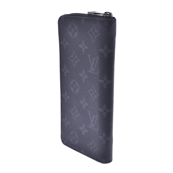 Louis Vuitton Monogram eclipse zippy wallet vernal Black / Gree m62295 men's wallet