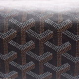 GOYARD GOYARD, Belsius PM Black/Tea, Unisex PVC/Leather, Totobag, Unused Silver Storage