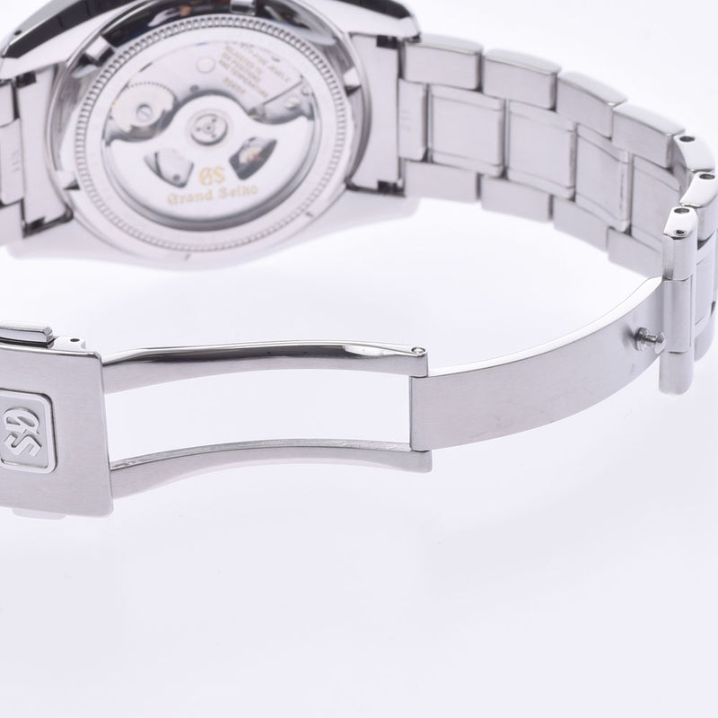 SEIKO セイコー グランドセイコー メカニカル SBGR317 メンズ SS 腕時計 自動巻き 黒文字盤 Aランク 中古 銀蔵