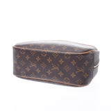 LOUIS VUITTON ルイヴィトン モノグラム トゥルーヴィル ブラウン M42228 ユニセックス モノグラムキャンバス レザー ハンドバッグ Bランク 中古 銀蔵