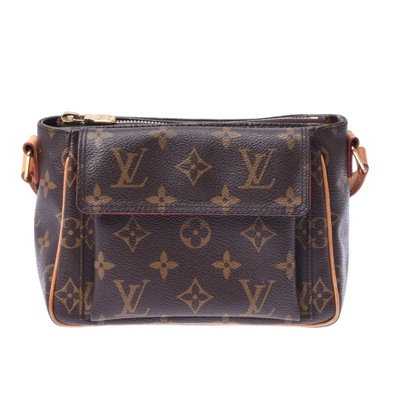 LOUIS VUITTON Louis Vuitton Monogram Vivasite PM Brown M51165 Ladies Monogram Canvas Shoulder Bag B Rank Used Ginzo