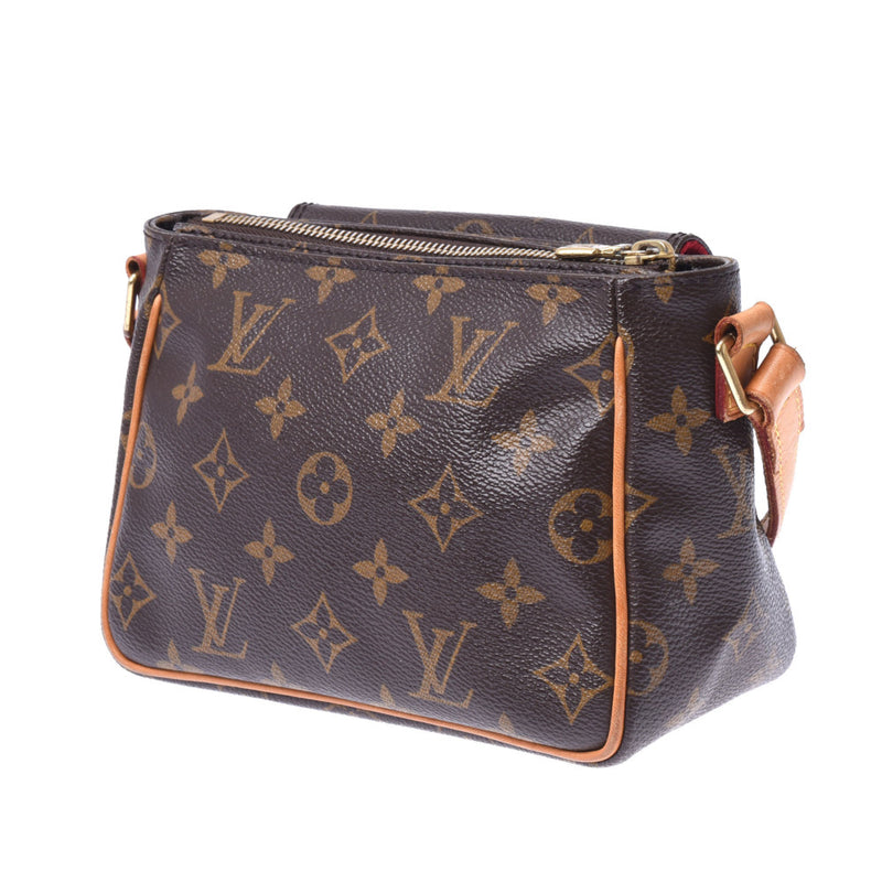 LOUIS VUITTON Louis Vuitton Monogram Vivasite PM Brown M51165 Ladies Monogram Canvas Shoulder Bag B Rank Used Ginzo
