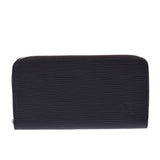 LOUIS VUITTON Louis Vuitton Epi Zippy Wallet Noir (Black) M61857 Unisex Leather Long Wallet New Ginzo