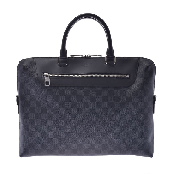 Louis Vuitton Damier graffiti pdj2way Bag Black / Gree n48260 business bag a