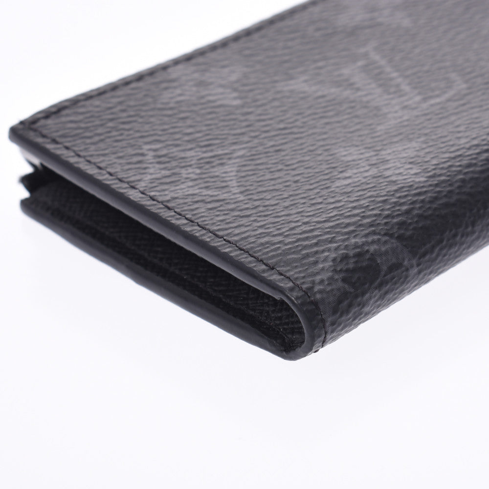 ルイヴィトン ポルトモネ ジュール モノグラム エクリプス ケース メンズ ルイヴィトンエクリプス ポルトモネジュール 14145 黒/グレー