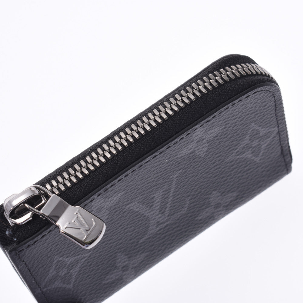 ルイヴィトンエクリプス ポルトモネジュール 14145 黒/グレー メンズ