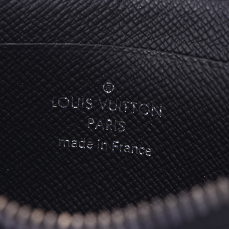 LOUIS VUITTON ルイヴィトン モノグラム エクリプス ポルトモネジュール 黒/グレー M63536 メンズ コインケース Aランク 中古 銀蔵