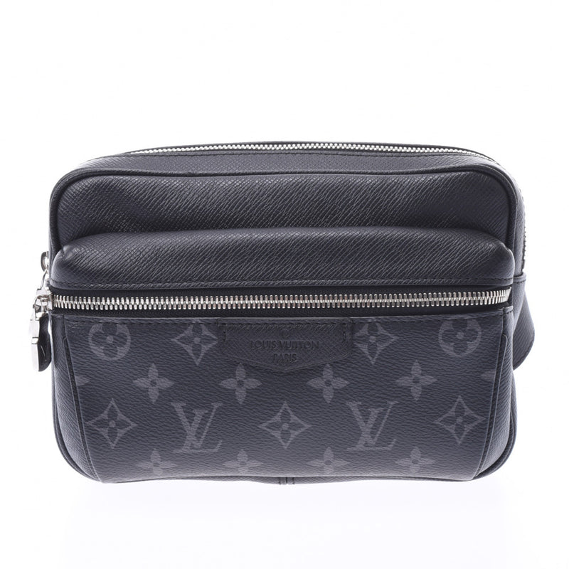 LOUIS VUITTON 路易威登巴姆包 户外 泰加 x Eclipse 黑色 / 灰色 M30245 男士身体袋 A 级二手银藏