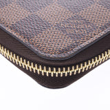 LOUIS VUITTON Louis Vuitton Damier Zippy Wallet Brown N41661 Unisex Wallet AB Rank Used Ginzo