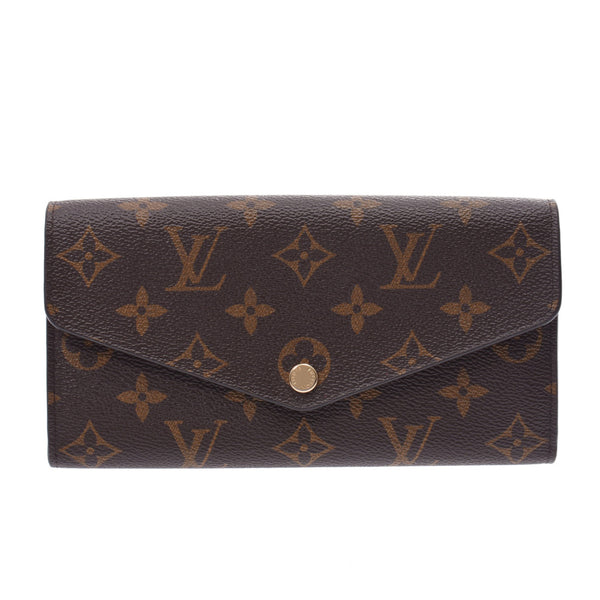 LOUIS VUITTON, Louviton, Port-Fouil, Sara Fusha, 62234, Unissex, Monogram, wallet, wallet, wallet, AB, rank used, silver.