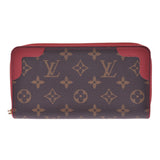 LOUIS Vuitton Louis Vuitton monogram zippy wallet retiree rosslees m61854 women's monogram canvas long wallet a-rank used silver stock