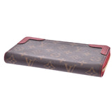 LOUIS Vuitton Louis Vuitton monogram zippy wallet retiree rosslees m61854 women's monogram canvas long wallet a-rank used silver stock