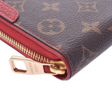 LOUIS Vuitton Louis Vuitton monogram zippy wallet retiree rosslees m61854 women's monogram canvas long wallet a-rank used silver stock