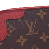 LOUIS Vuitton Louis Vuitton monogram zippy wallet retiree rosslees m61854 women's monogram canvas long wallet a-rank used silver stock