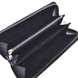 LOUIS VUITTON Epi Zippy Wallet Black Silver Hardware M60072 Unisex Long Wallet B Rank Used Ginzo