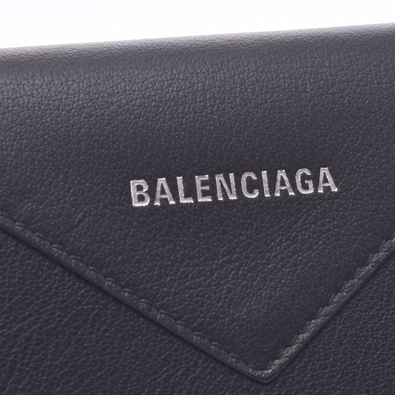 BALENCIAGA: Valenciaga's Paper, Black Unsex Reazer Cardcase, New Chuson
