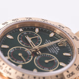 ROLEX: Rolex, Daytona, 116508 Menz YG, watch, automatic, green, green, A-rank, used silver,