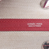 HERMES Hermes Garden Party 30 Rouge Peppers □ Q engraved (around 2013) Ladies Negonda Handbag B Rank Used Ginzo