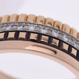 Boucheron ブシュロン キャトルクラシック スモール ダイヤ 3カラー #51 10.5号 レディース K18YG/WG/PG/ブラウンPVD リング・指輪 ABランク 中古 銀蔵