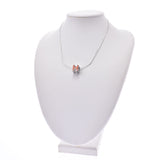 HERMES Hermes Hermes: Cube Orange Silver Gold Ladies: SV necklace, A-Rank, used silver possession.