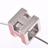 HERMES Hermes Hermes: Cube Orange Silver Gold Ladies: SV necklace, A-Rank, used silver possession.