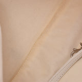 CHANEL Chanel, chain shoulder bags, white silver gold, ladies, fake fur, shoulder bag B rank, used silverware