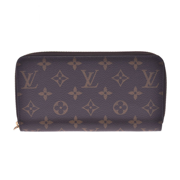 LOUIS VUITTON Louis Vitton, the Zippy Wallet, the M42616, the Unissex Monogram, the canvas length, wallet, AB, used, used silver.