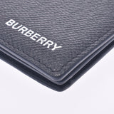 Burberry Barberry Names Estate Black Unisex Leather Card Case AB Rank Used Sinkjo
