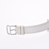 Hermes Hermes Rumsis HH1.210 Women SS / Leather Watch Quartz White Flat Full Technique A-Rank Used Sinkjo