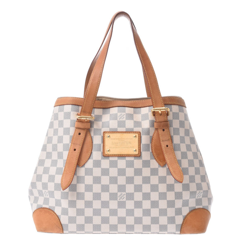 ルイヴィトンアズール ハムステッドMM 14137 白 レディース ダミエアズールキャンバス トートバッグ N51206 LOUIS VUITTON  中古 – 銀蔵オンライン