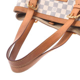 Louis Vuitton Louis Vuitton Damier Azur Humstead MM White N51206 Women's Damier Azul Canvas Tote Bag B Rank Used Sinkjo