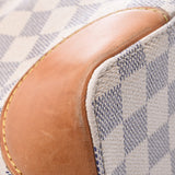 Louis Vuitton Louis Vuitton Damier Azur Humstead MM White N51206 Women's Damier Azul Canvas Tote Bag B Rank Used Sinkjo