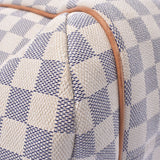 路易威登路易威登Damier Azur Totalley Gm White N51263男女皆宜的Damier Azul Canvas手提包B等级使用Silgrin