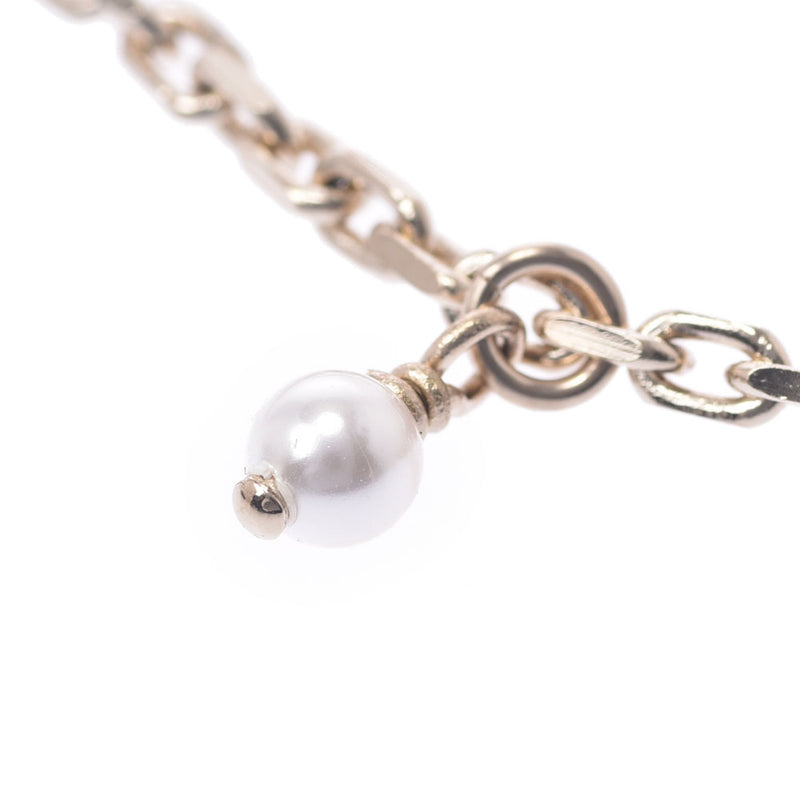 CHANEL Chanel Anklet 21 Years Model Women's Costume Pearl / Metal Other Accessories A Rank Used Ginzo