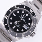 [Cash Special price] ROLEX Rolex Submarina Black Bezel 126610LN Men's SS Watch Automatic Wound Black Table Unused Silgrin