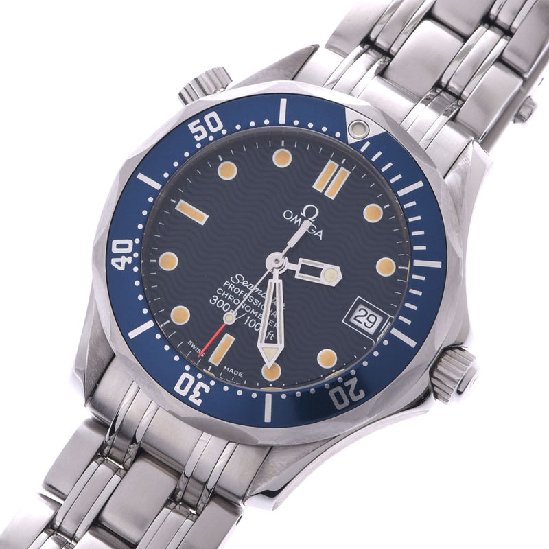 Omega Omega Seamaster Professional 2551.80男孩SS手表石英海军桌A排名使用Silgrin