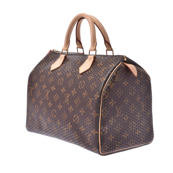 Louis Vuitton Louis Vuitton Monogram Perfo Speedy 30 Orange M95182 Ladies Monogram Canvas Handbags A-Rank Used Sinkjo