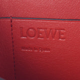 LOEWE Loewe Tryford Wallet Poppy Pink Women's Curf Three-folded wallet New Sanko