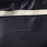 Stella McCartney Stella McCartney Monogram Clear Chain单肩包黑色女士乙烯基手提包B等级使用水池