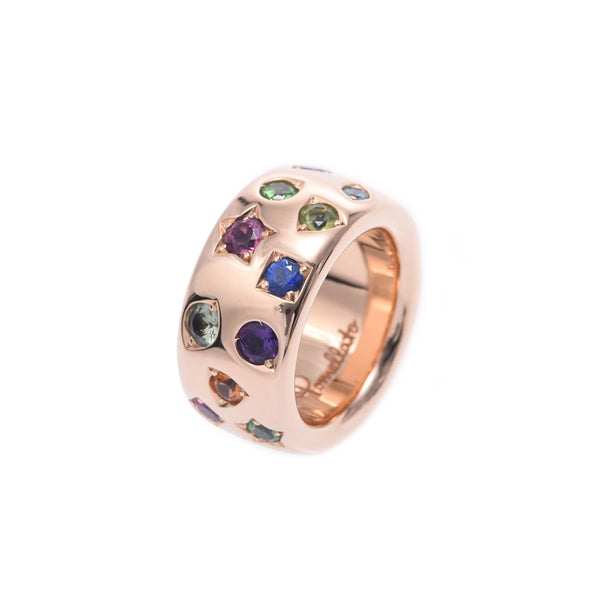 波梅拉托·波梅拉托·伊科尼卡戒指 #57 17.5 女士 K18RG 戒指 A 级二手银藏