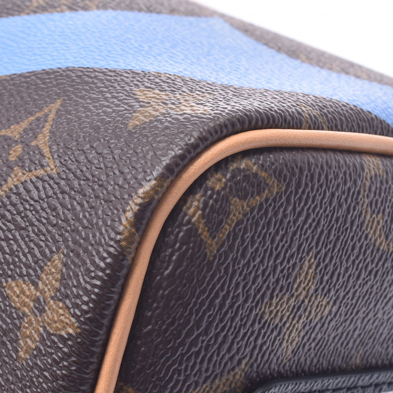 Louis Vuitton Monogram game on speedy band Rio 30 brown m57451 Unisex Monogram canvas Handbag NEW