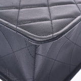 CHANEL シャネル マトラッセ チェーントート 黒 ゴールド金具 レディース キャビアスキン ショルダーバッグ 新同 中古 銀蔵