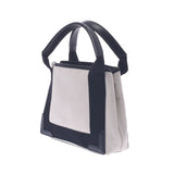 Balenciaga Valenciaga Neibica Bus XS 2way Bag White / Black Unisex Canvas / Leather Handbag A-Rank Used Sinkjo