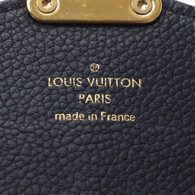 Louis Vuitton Louis Vuitton Monogram Portfoille Palas Noir M58415 Women's Monogram Canvas Long Wallet B Rank Used Silgrin