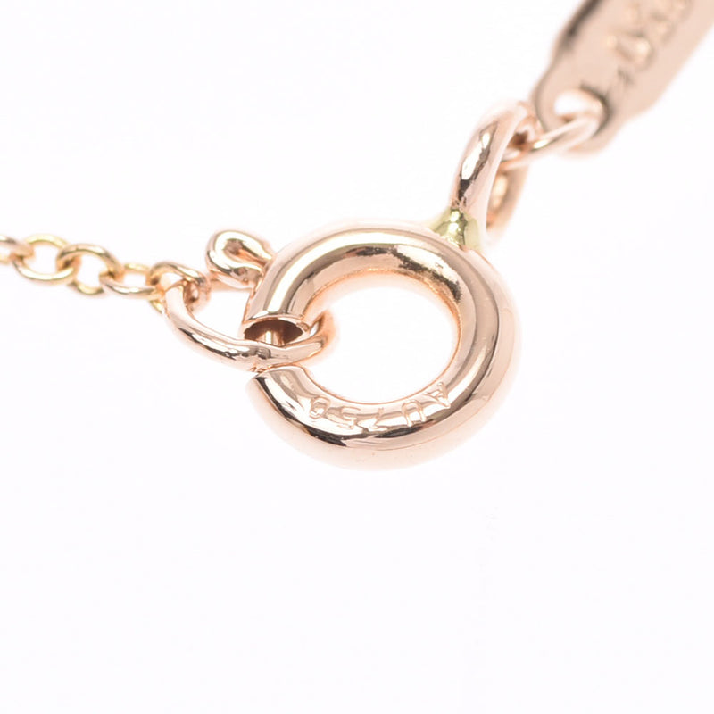 Tiffany & Co. Tiffany Infinity Ladies K18PG Necklace A Rank used Ginzo