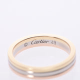 CARTIER カルティエ トリニティ ウエディングリング スリーカラー #49 9号 レディース K18YG/WG/PG リング・指輪 Aランク 中古 銀蔵